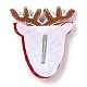 Fermagli per capelli a scatto in stoffa di renna di Natale PHAR-G003-08-2