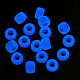 Perlas de plástico transparentes y luminosas KY-T025-01-H04-5