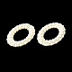 Ccb пластиковые соединительные кольца с имитацией жемчуга CCB-Q091-014-2