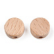Perles en bois de hêtre WOOD-N015-03-1