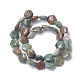 Chapelets de perles en opale vert naturel G-F607-02-1