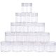 PandaHall 1 Set Transparent Plastic Bead Containers Column Shape Bottles Clear Bead Containers for Jewelry Storage 5x4.3cm PH-CON-WH0028-01B-1