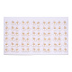 Boucles d'oreilles en perles naturelles avec zircons cubiques PEAR-N020-05G-4