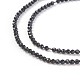 Chapelets de perles en verre opaques GLAA-F094-B01-3