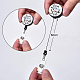 Fingerinspire ABS Plastic Retractable Badge Reel AJEW-FG0001-35A-4