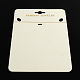 Rectangle Shape Cardboard Necklace Display Cards CDIS-Q001-11-1