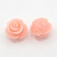 Synthetic Coral 3D Flower Rose Beads CORA-A006-6mm-023-1