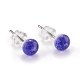 Porcelain Stud Earrings EJEW-P186-R01-4