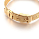 304ステンレス製の時計バンド  ベルトフィットスライドのチャームを見て  黄金メッキ  8-1/2インチ（21.5cm）  10mm WACH-P015-02G-2
