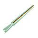 アルミ合金リングサイザーマンドレル  薄緑  210x25mm TOOL-WH0123-05A-1