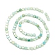 Brins de perles de verre de galvanoplastie de couleur dégradée GLAA-E042-03D-2