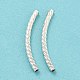 925 in argento sterling perline tubo STER-Q191-01C-S-2