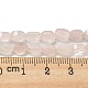 Fili di perline quarzo roso  naturale  G-M420-H01-03-5