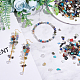 ARRICRAFT 5 Strands Natural & Synthetic Gemstone Beads Strands G-AR0004-17-4