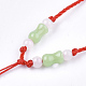 Nylon Cord Necklace Making MAK-T005-14C-01-2