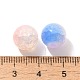 Разноцветные стеклянные бусины GLAA-XCP0012-02F-3