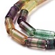 Natural Fluorite Beads Strands G-C009-D01-4