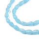 Imitation Jade Glass Beads Strands GLAA-N052-02-4