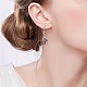 DIY 30 Pair Flat Round Earrings Kits DIY-SZ0001-73-3
