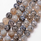 Chapelets de perles en agate veine de dragon naturelle G-K166-07F-12mm-15-1