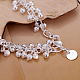 Exquisite Brass Grape Charm Bracelets For Women BJEW-BB12592-4
