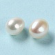 Perles de nacre naturelle PEAR-E020-35-3