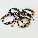 Fashion Braided Nylon DIY Bracelet Making AJEW-JB00003-M-1
