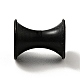 シリコーン耳栓ゲージ  男性女性用トンネル耳エキスパンダー  ブラック  8.5x7mm  ピン：3mm EJEW-G319-01A-2