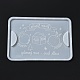 Placa de bandeja de diy con mango moldes de silicona DIY-I099-61-3