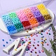 18 Colors Opaque Acrylic Beads DIY-YW0005-37-4