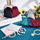 Hobbiesay 28 шт. 7 цвета бархатные ювелирные сумки на шнурке TP-HY0001-03-4