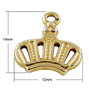 Подвески из сплава в тибетском стиле TIBEP-S029-G-LF