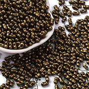 Выпечка краска стеклянные бусины SEED-L011-12A-10