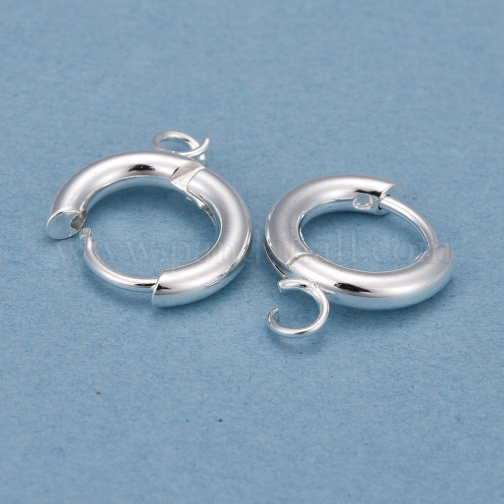 Feilok Lot De 3 Paires De Boucles D'oreilles Créoles En Acier Inoxydable De 10 Mm Pour Homme Et Femme, Acier Inoxydable