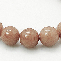 Fili di perline mashan giada tondo naturale&nbsp;G-D263-4mm-XS27