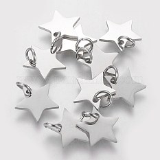 304 Stainless Steel Charms STAS-Q201-T461S