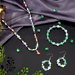 Chapelets de perles en pierre de lune synthétique&nbsp;G-AR0002-40D