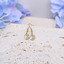 Pendientes colgantes de acero inoxidable 201&nbsp;FS-WGC26FA-01