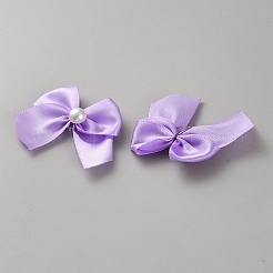 Bowknot-Polyester-Ornament-Zubehör&nbsp;DIY-WH20009-62D