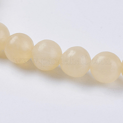 Natürlichen Topas Jade Perlen Stränge&nbsp;X-G-G515-8mm-03A