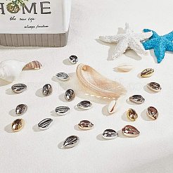 Perle di conchiglia elettrolitiche&nbsp;BSHE-GA0001-01