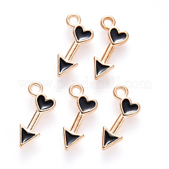 Legierung Emaille Anhänger / charms&nbsp;X-ENAM-S121-077