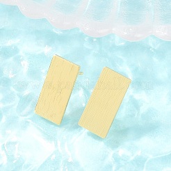 Clous d'oreilles en laiton&nbsp;EJEW-G471-27A-G