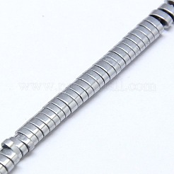 Electroplate non magnetici ematite sintetico fili di perline&nbsp;G-I094-05