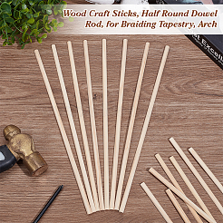 50 Stück Holz-Bastelstäbchen&nbsp;DIY-OC0013-82B
