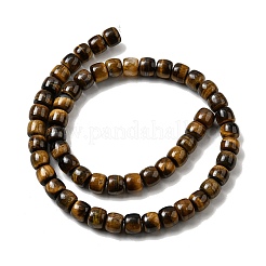 Natürlichen Tigerauge Perlen Stränge&nbsp;G-A275-C01-7x8mm-AB