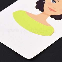 Papier Ohrring Display-Karten&nbsp;DIY-B061-04A