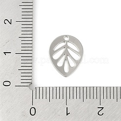 Anlaufgeschützte Charms aus Edelstahl 201&nbsp;STAS-C108-57P