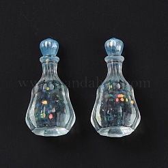 Schnullerflasche Cabochon aus transparentem Harz&nbsp;RESI-E025-06C
