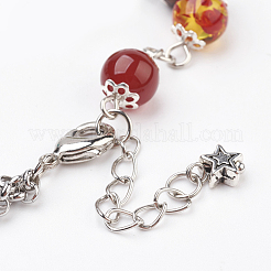 Bracciali in pietra mista naturale e sintetica&nbsp;BJEW-JB03604